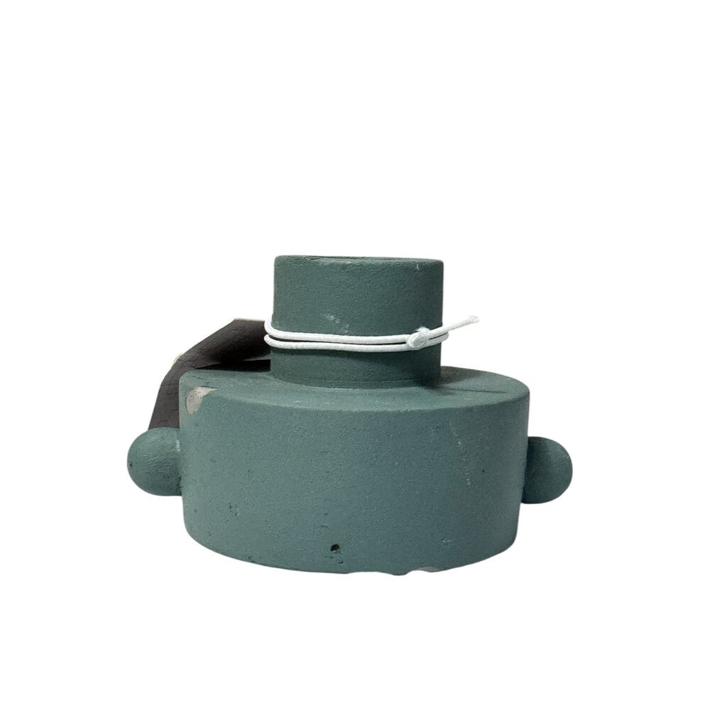 Paddywax Reversible Ceramic Candle‎ Holder – Green